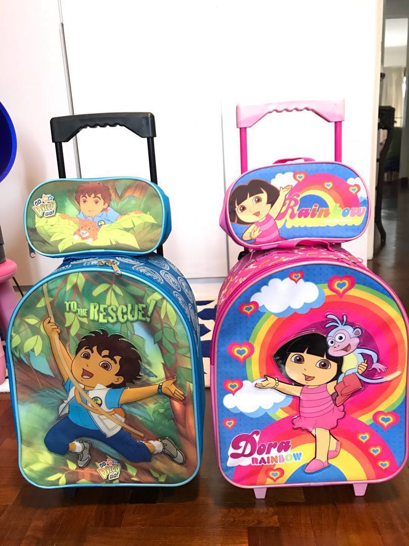 Kids Luggage Dora Diego, Babies \u0026 Kids 