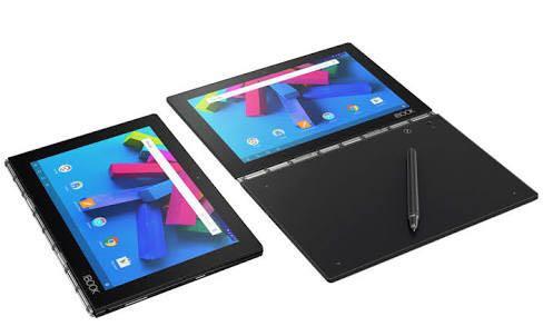 Lenovo yoga book (Category: Laptops & Notebooks) located in Manila. Submitted by decluttermaster (Listing ID 168974661, Image 2). Description: RFS: need bigger laptop Android OS Inclusive of: pad paper stylus writing pen with 2 ink refills.