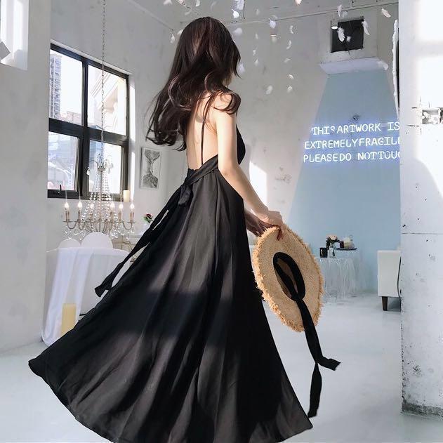 girls long flowy dress