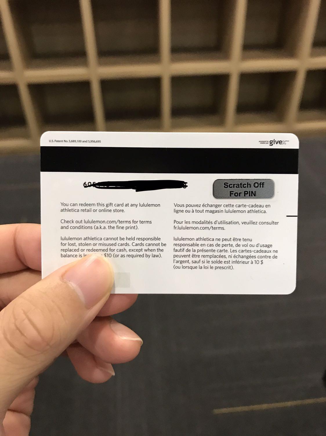 Lululemon $200 Gift Card, Men's Fashion, Activewear on Carousell