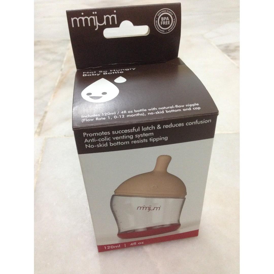 Mimijumi not so hungry breastfeeding baby bottle shop