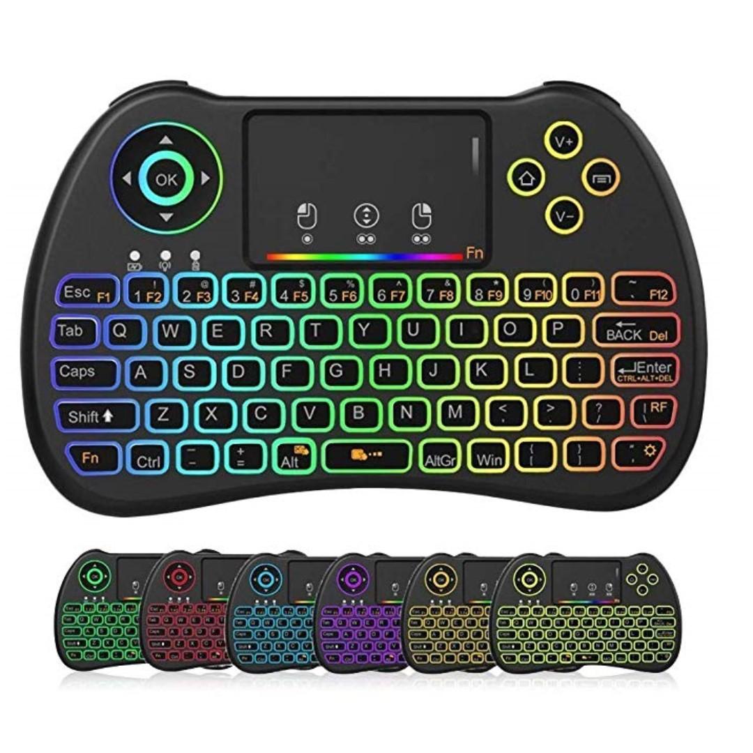 Mini Wireless Keyboard Backlit Ghz With Touchpad Mouse | Hot Sex Picture
