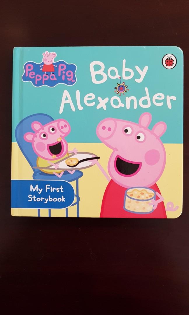 peppa pig baby alexander toy