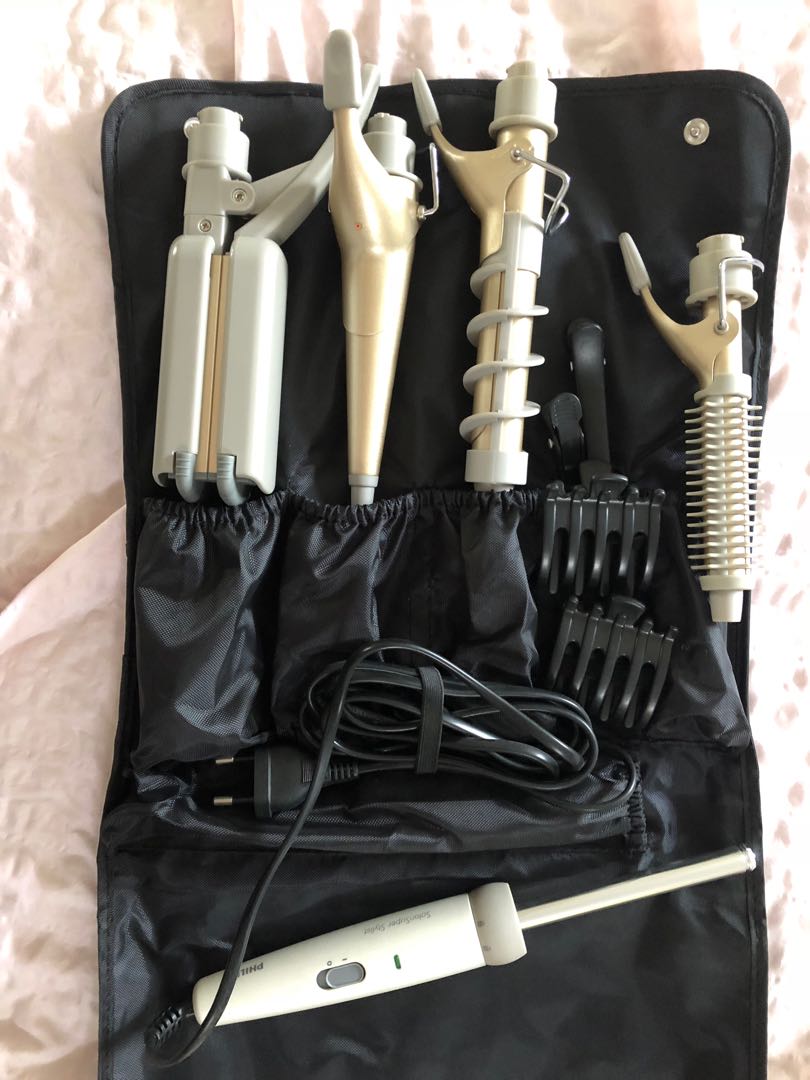 philips hair straightener roller