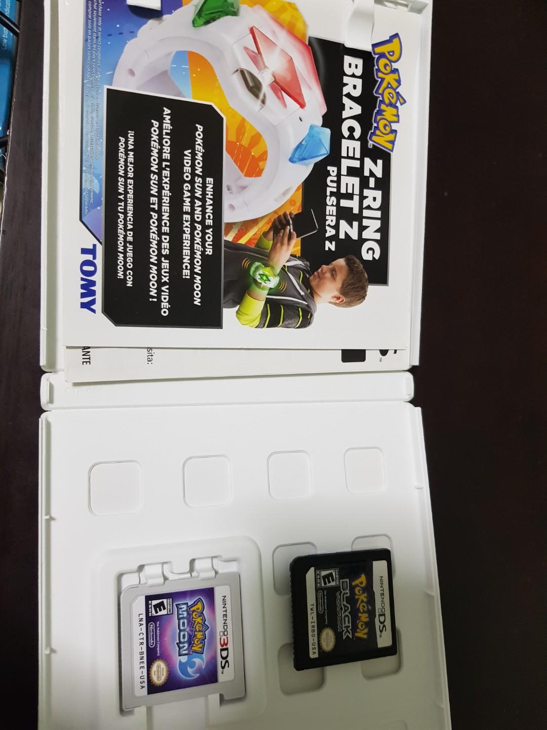 Pokemon Moon With Bonus Pokemon Black Toys Games Video Gaming Video Games On Carousell