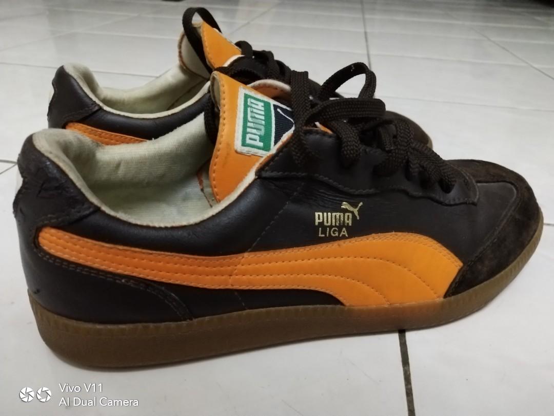 Puma liga brown hotsell
