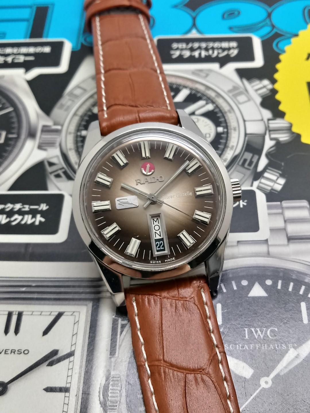 Rado silver gazelle discount