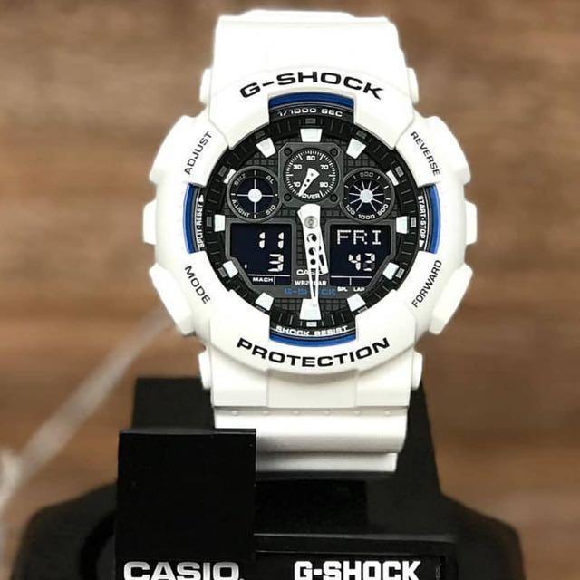 Casio ga 100 store white