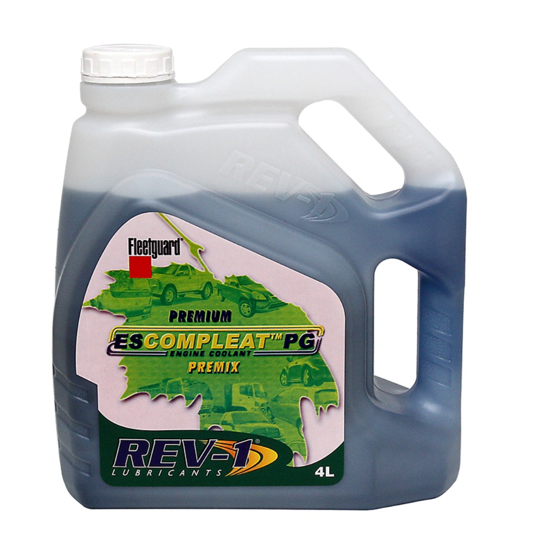 REV-1 Fleetguard CC2870 ES COMPLEAT PG Radiator Coolant 4L Premix, Car ...