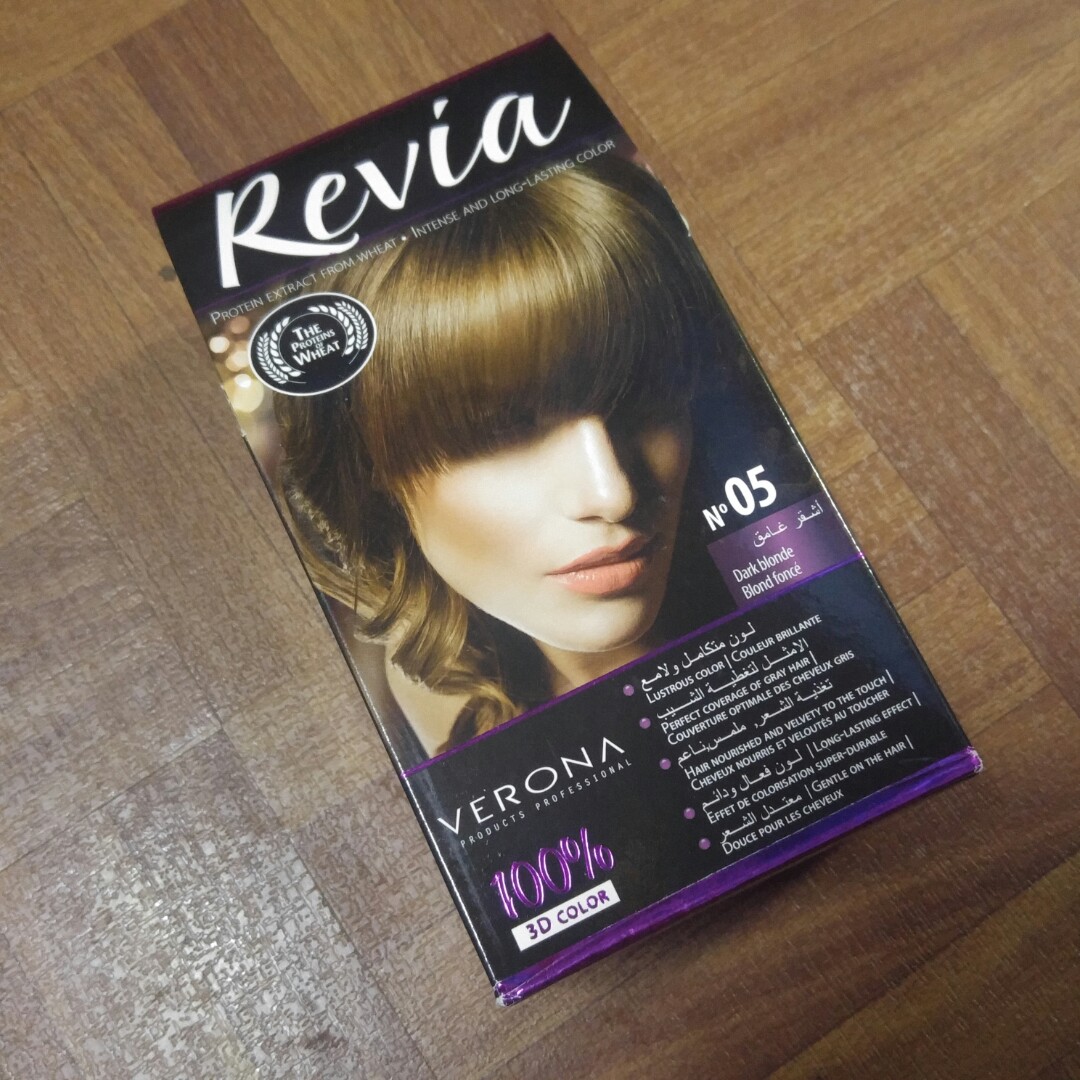 Revia Dark Blonde Hair Dye Color On Carousell