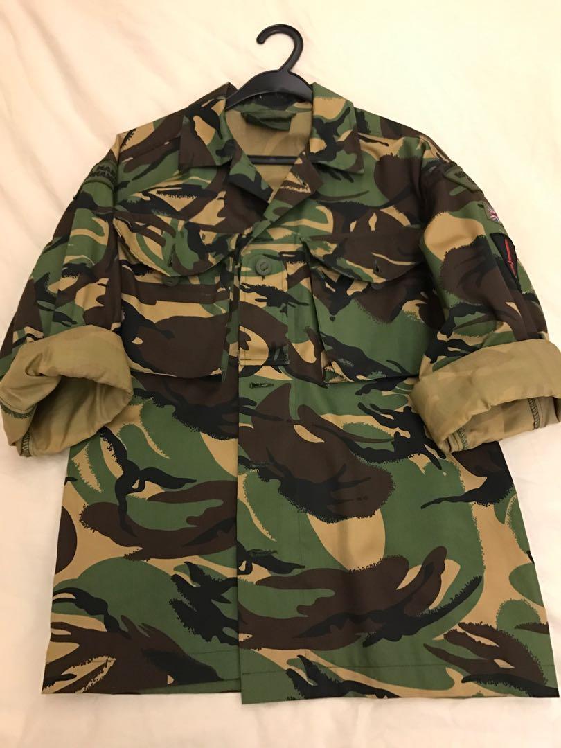 Royal Marine Commando Dpm Shirt With Shoulder Flashes Men S