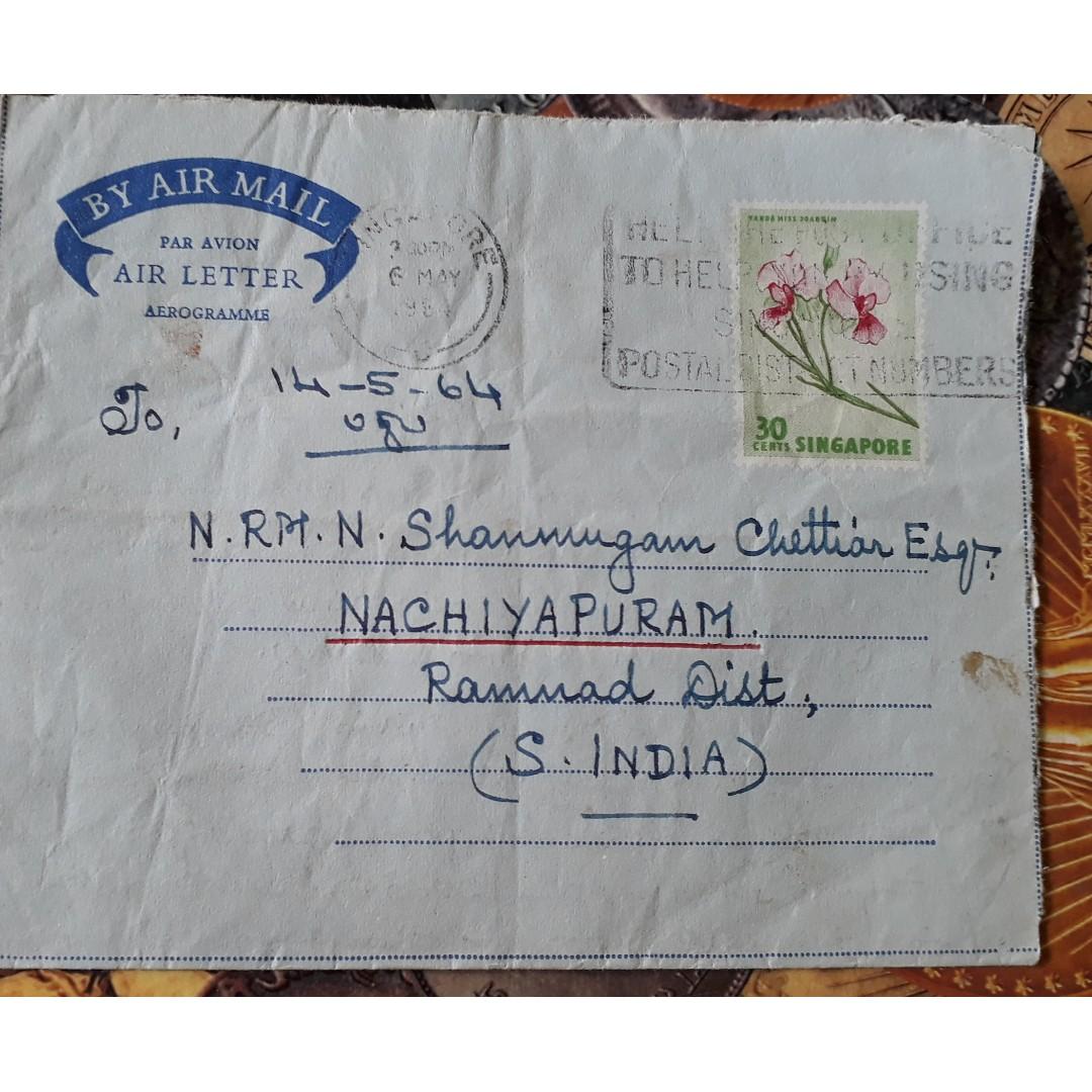Singapore post air mail