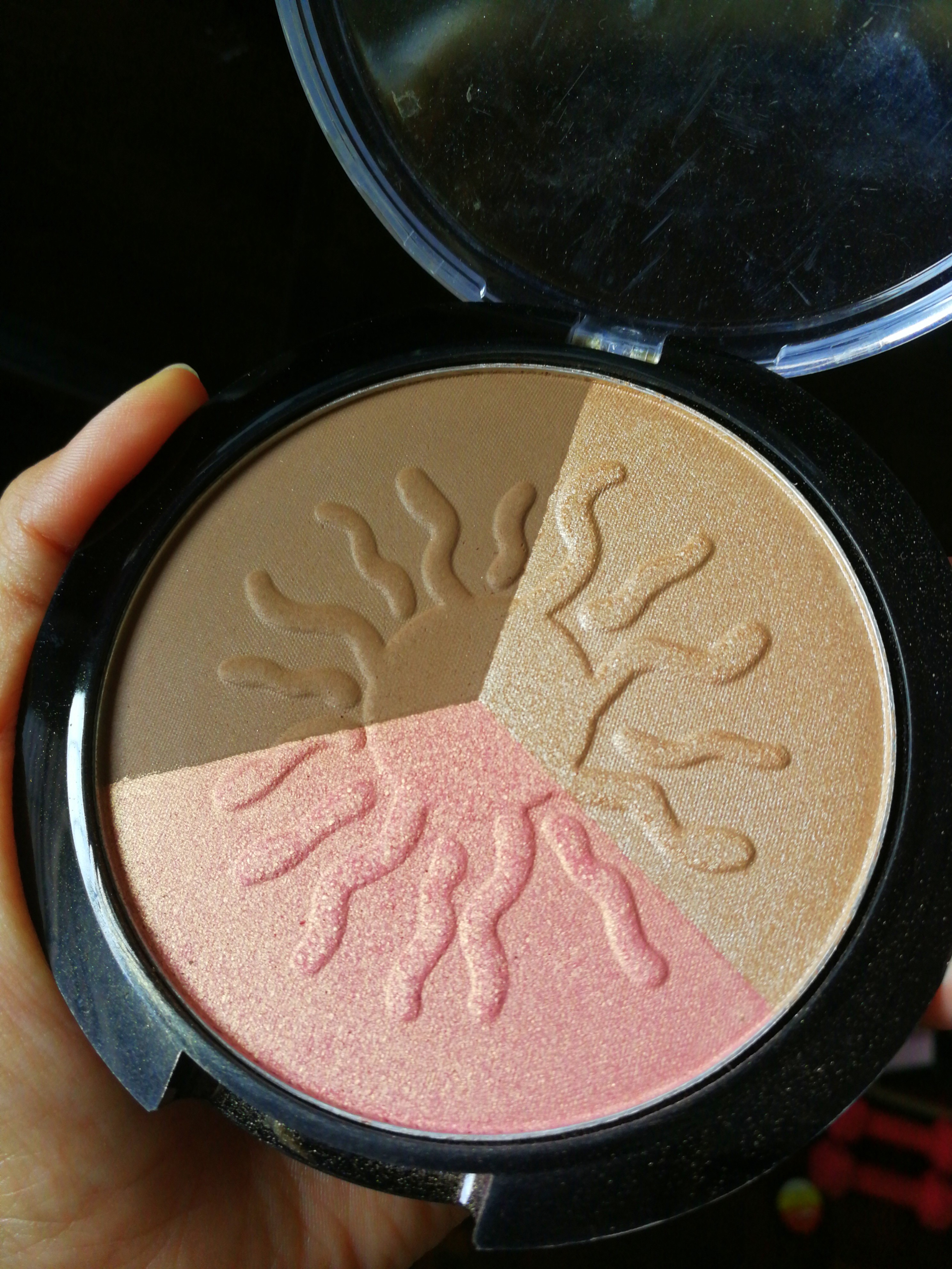 Sivanna Colors Bronzed Professional Blush Contour Highlight Palette
