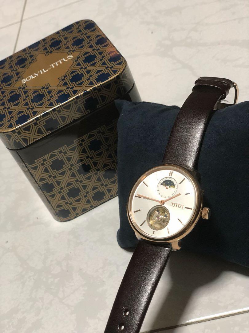 Solvil Et Titus Moonphase Automatic Watch Luxury Watches On Carousell