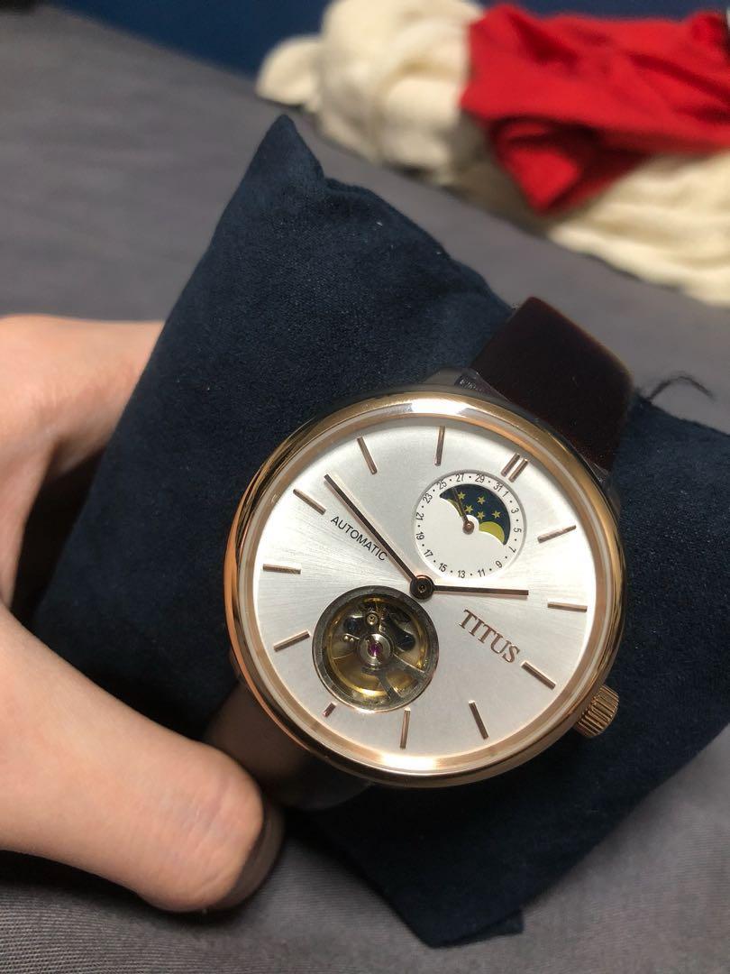Solvil Et Titus Watch Interlude Moon Phase Worth 530 Warranty Till Nov 2019 Men S Fashion Watches On Carousell