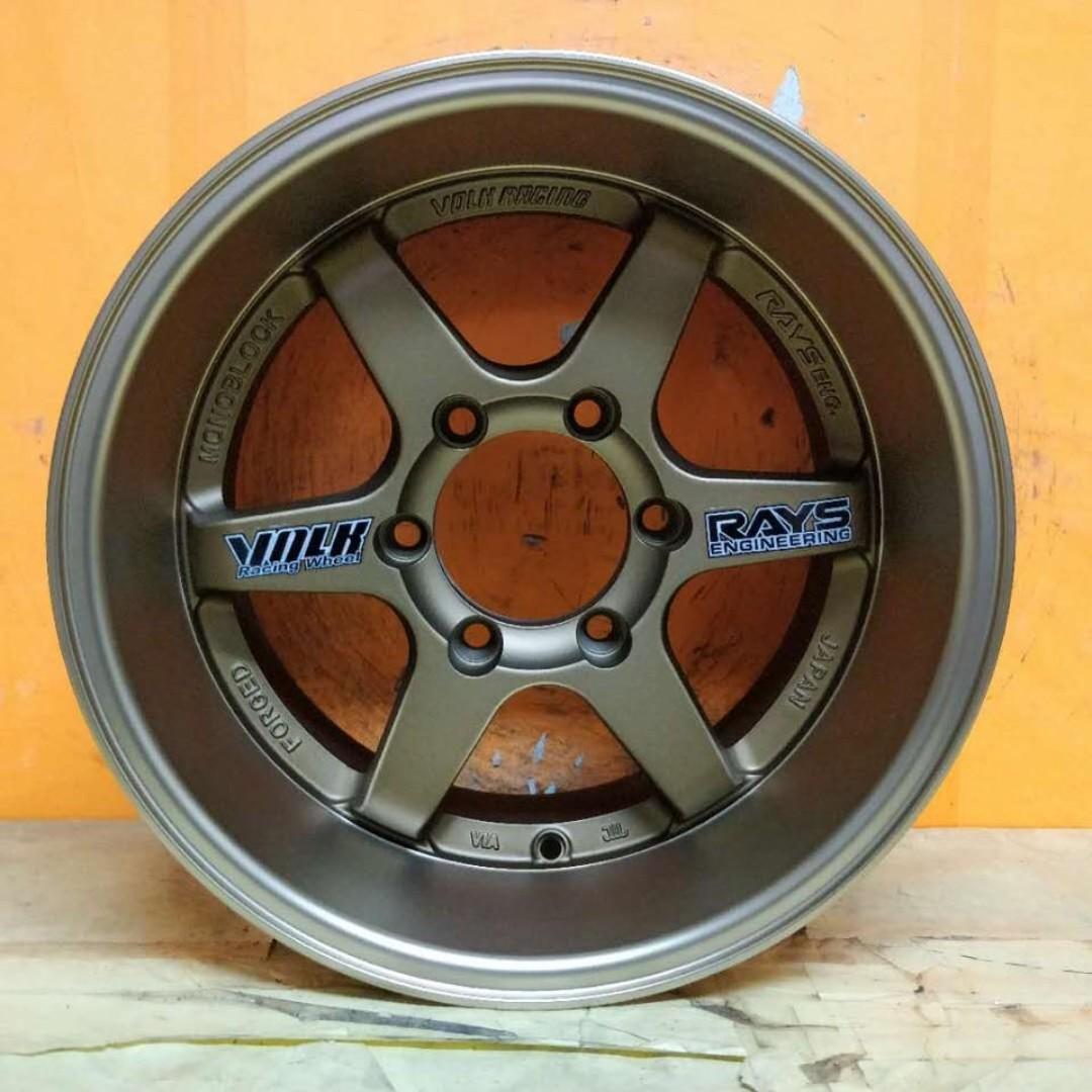 Sport Rim 4x4 16inch Te37 Japan Design Hilux Dmax Auto Accessories On Carousell