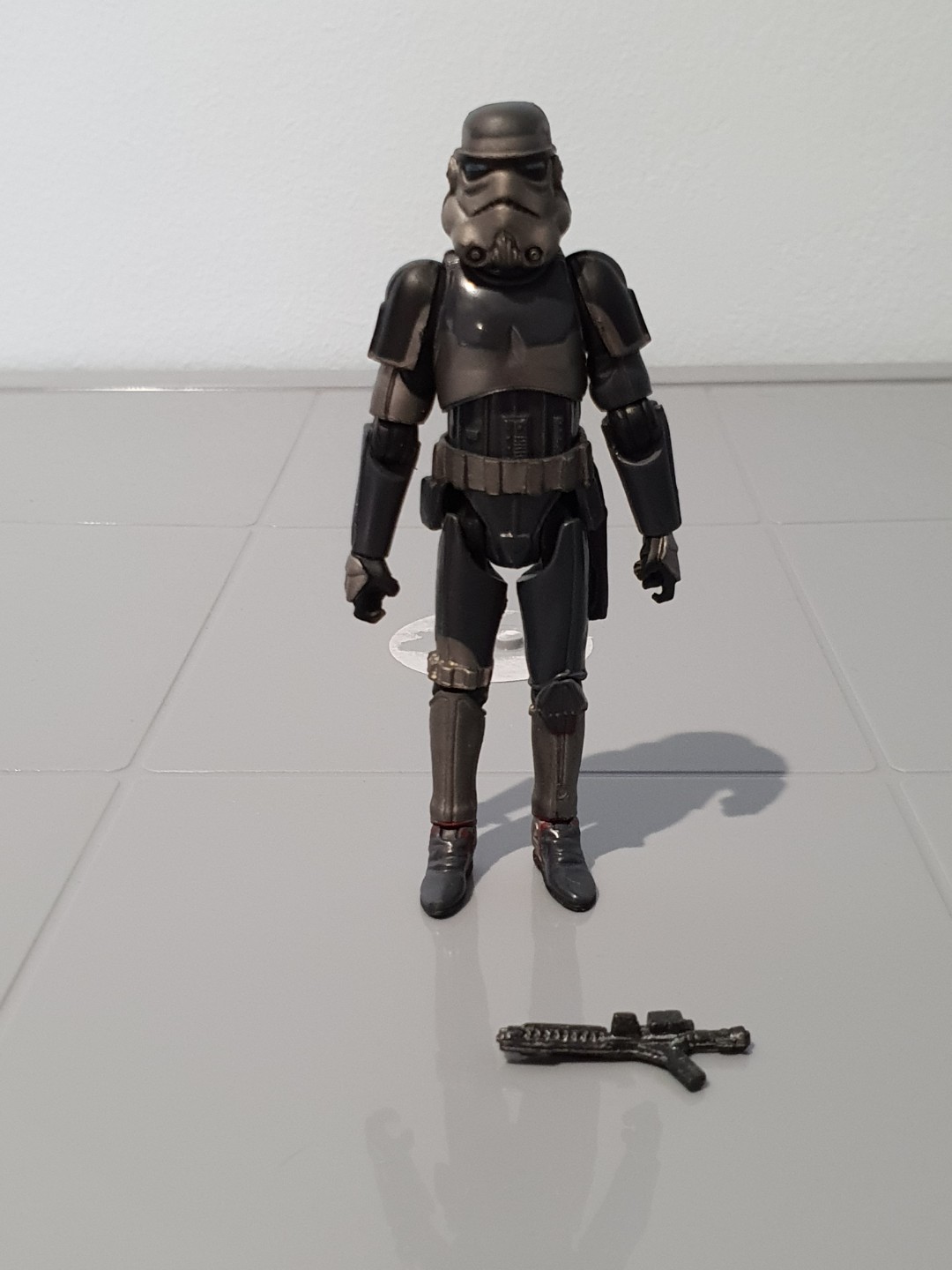 Details about   Star Wars Clone Wars Shadow Stormtrooper Black The Force Unleashed Loose 