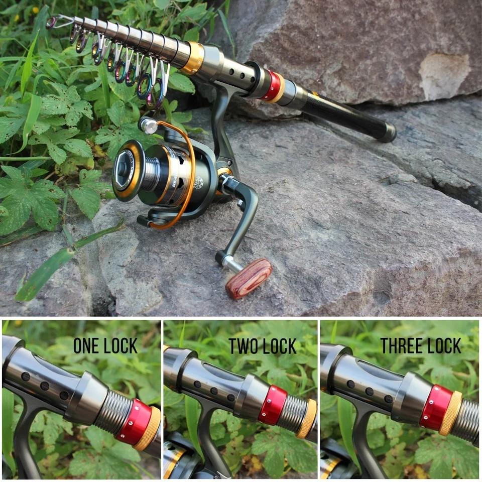 Telescopic Fishing Rod, Sports Equipment, Fishing on Carousell