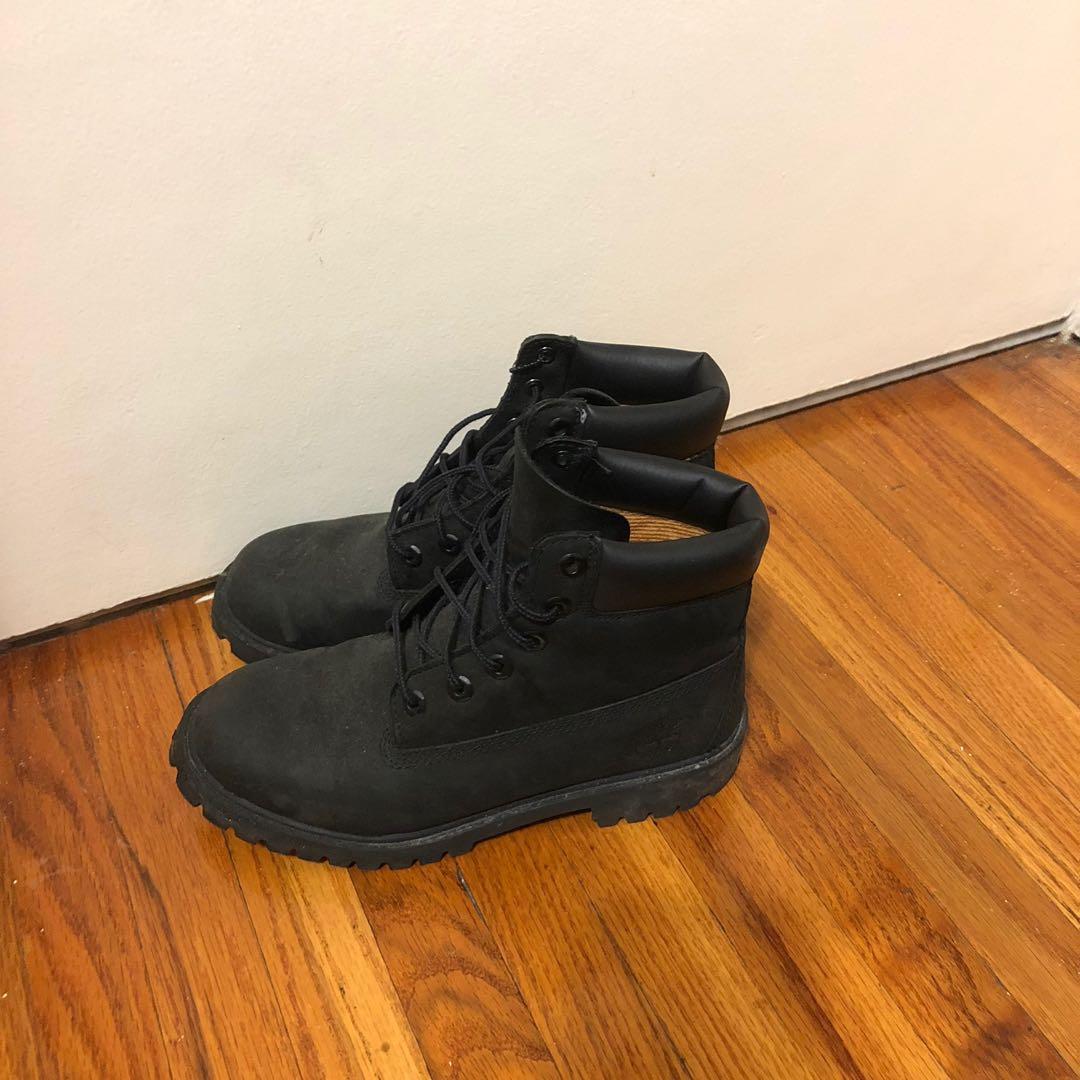timberland black boots price