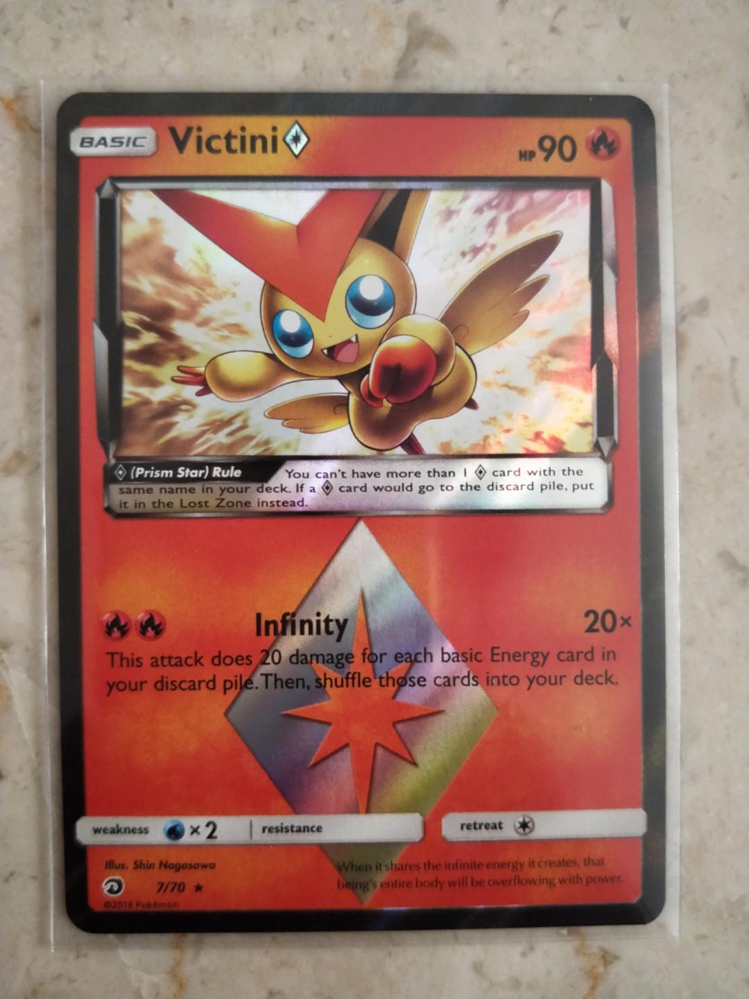 Victini Prism Star Dragon Majesty Toys Games Board Games Cards On Carousell