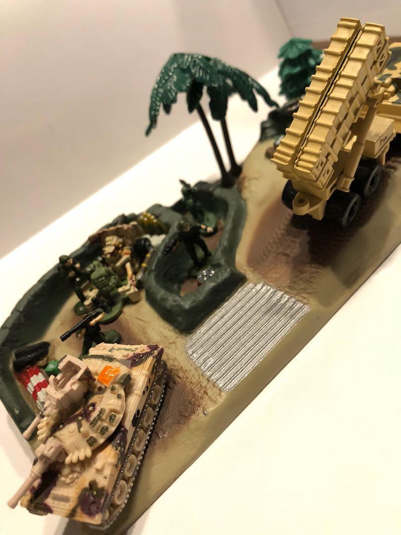 Vintage Micro Machines Military (Galoob) Battle Zone Bunker base