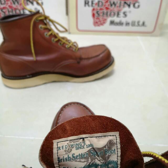 Red wing shoes made in USA since 1905サンドベージュ