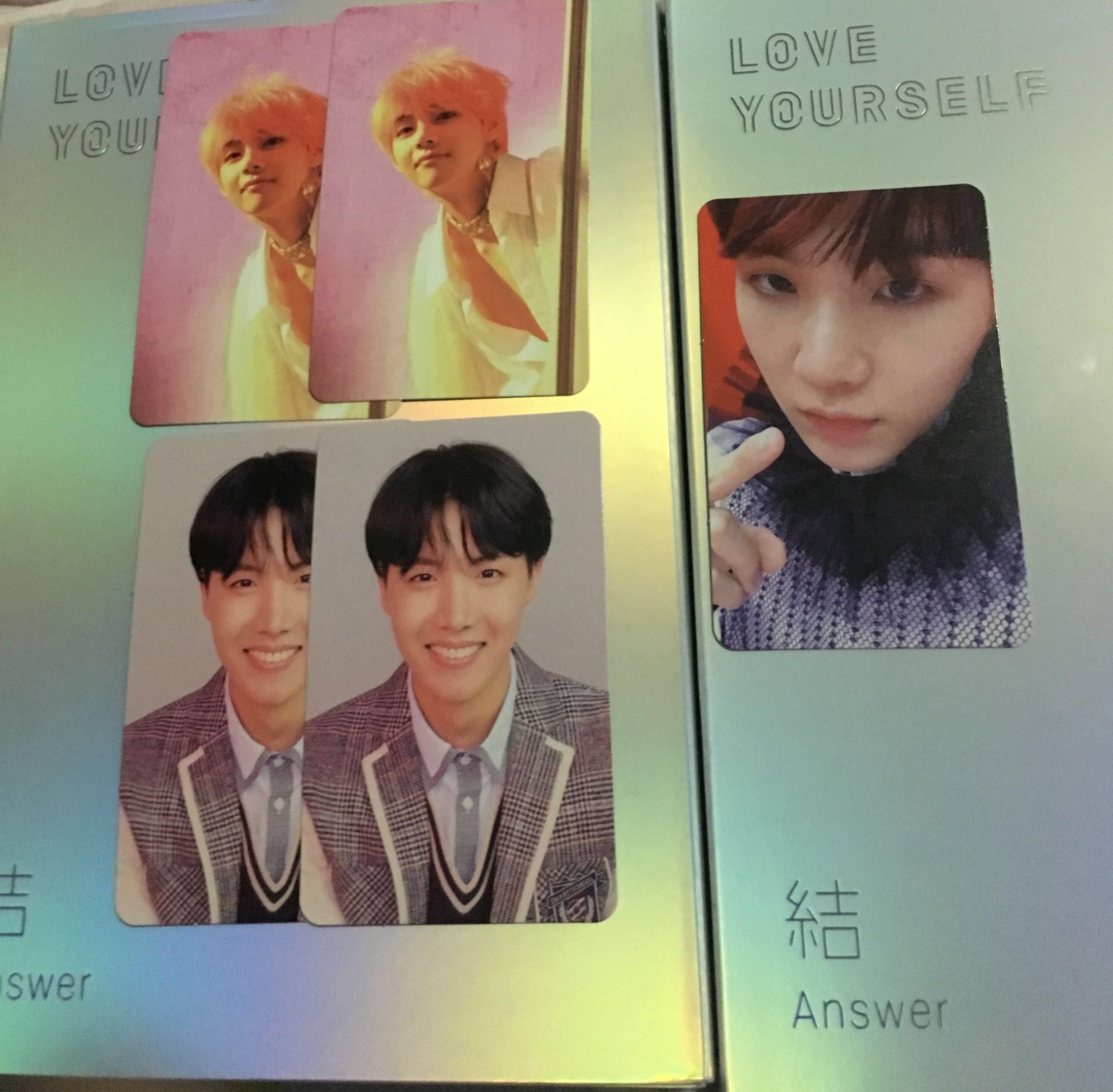Wtt Wts Bts Love Yourself Answer Photocards Hobbies Toys Memorabilia Collectibles K Wave On Carousell