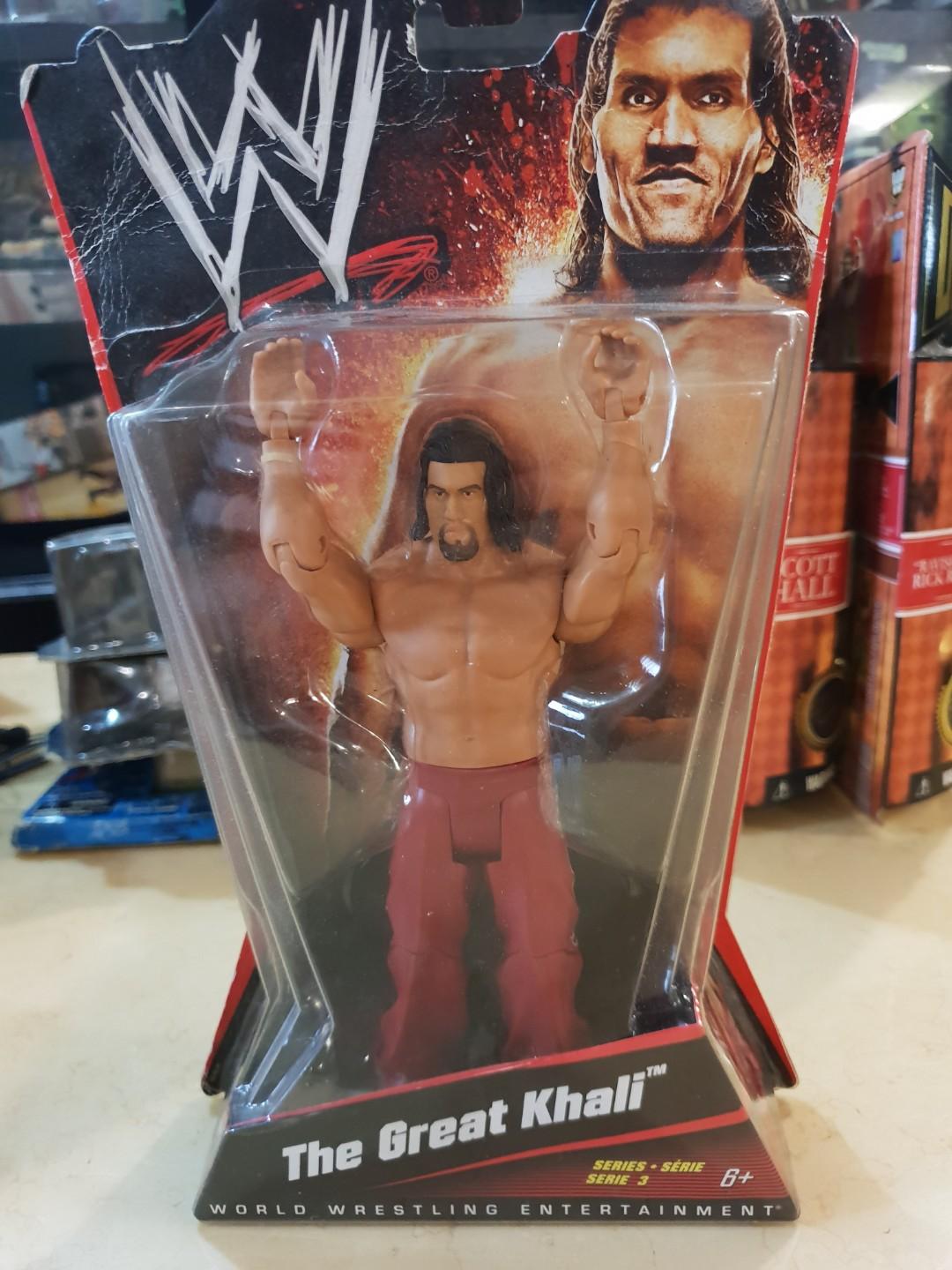 Wwe The Great Khali Series 3 Toys Games Bricks Figurines On Carousell Tmc seeks ec action after wrestler khali campaigns for bjp. wwe the great khali series 3 toys