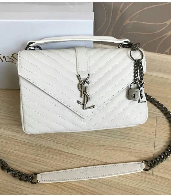 ysl sheepskin bag