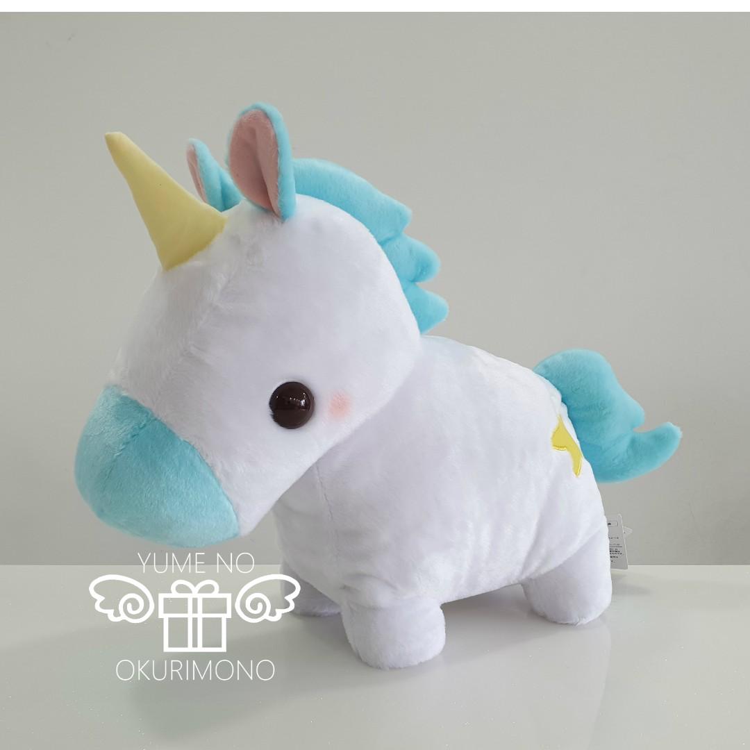 Yumekawa Unicorn Big Plush Blue