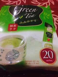 Zolito green tea latte thailand