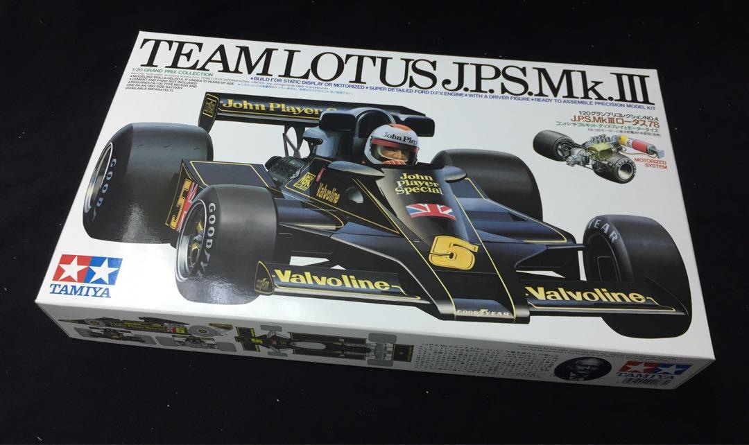 J.P.S.MK.Ⅲ TEAMLOTUS Tamiya Team Lotus JPS Mk. III 1/20 Scale New - Opened | eBay