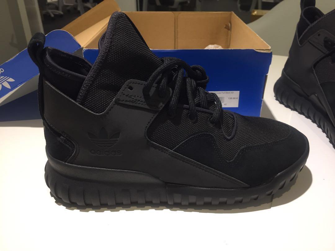 Adidas tubular shop x triple black