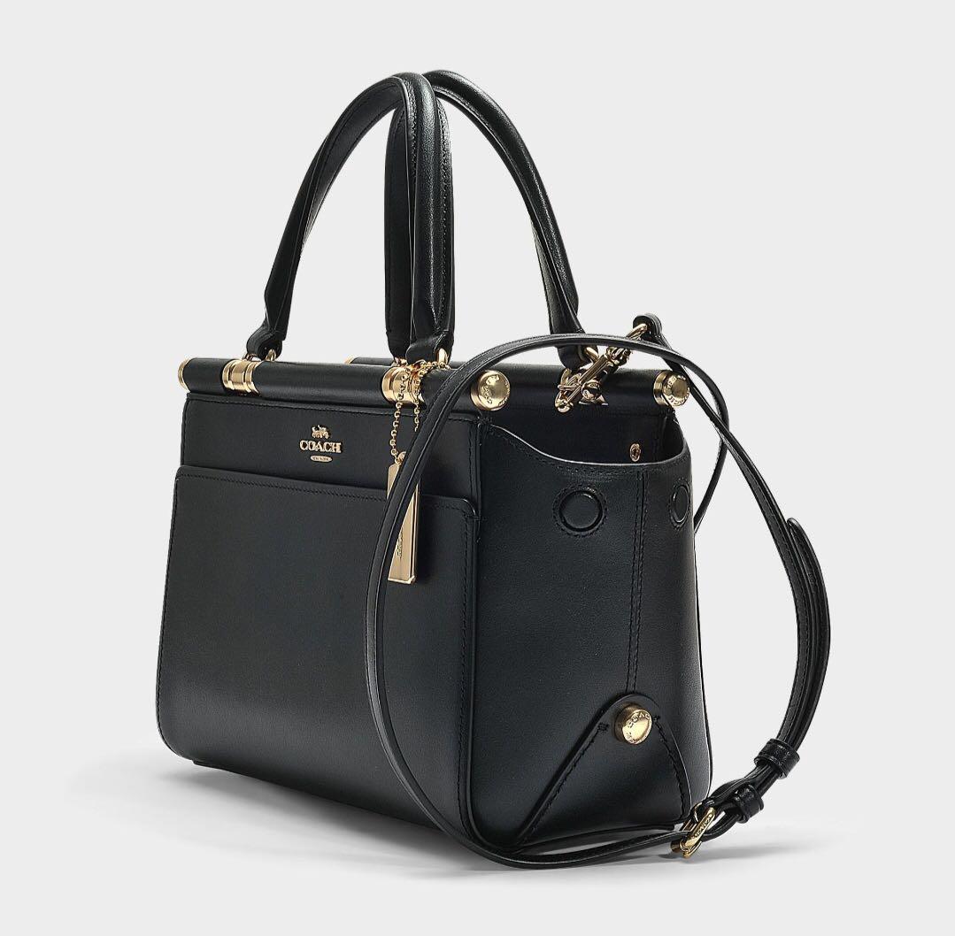 Coach grace bag in crossgrain patent leather outlet