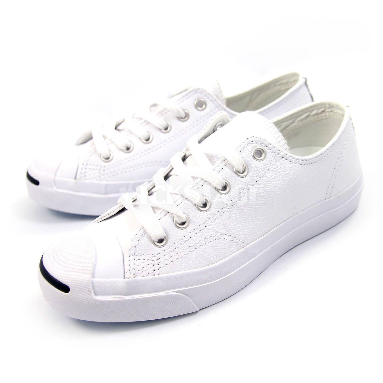 Authentic jack Purcell converse white sneakers, real leather, Women's  Fashion, Footwear, Sneakers on Carousell