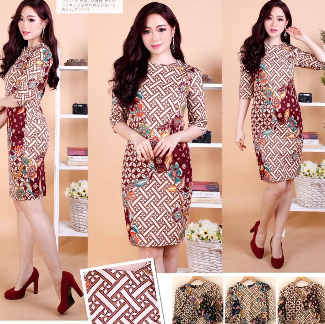 CLEARANCE Batik Bodycon Dress
