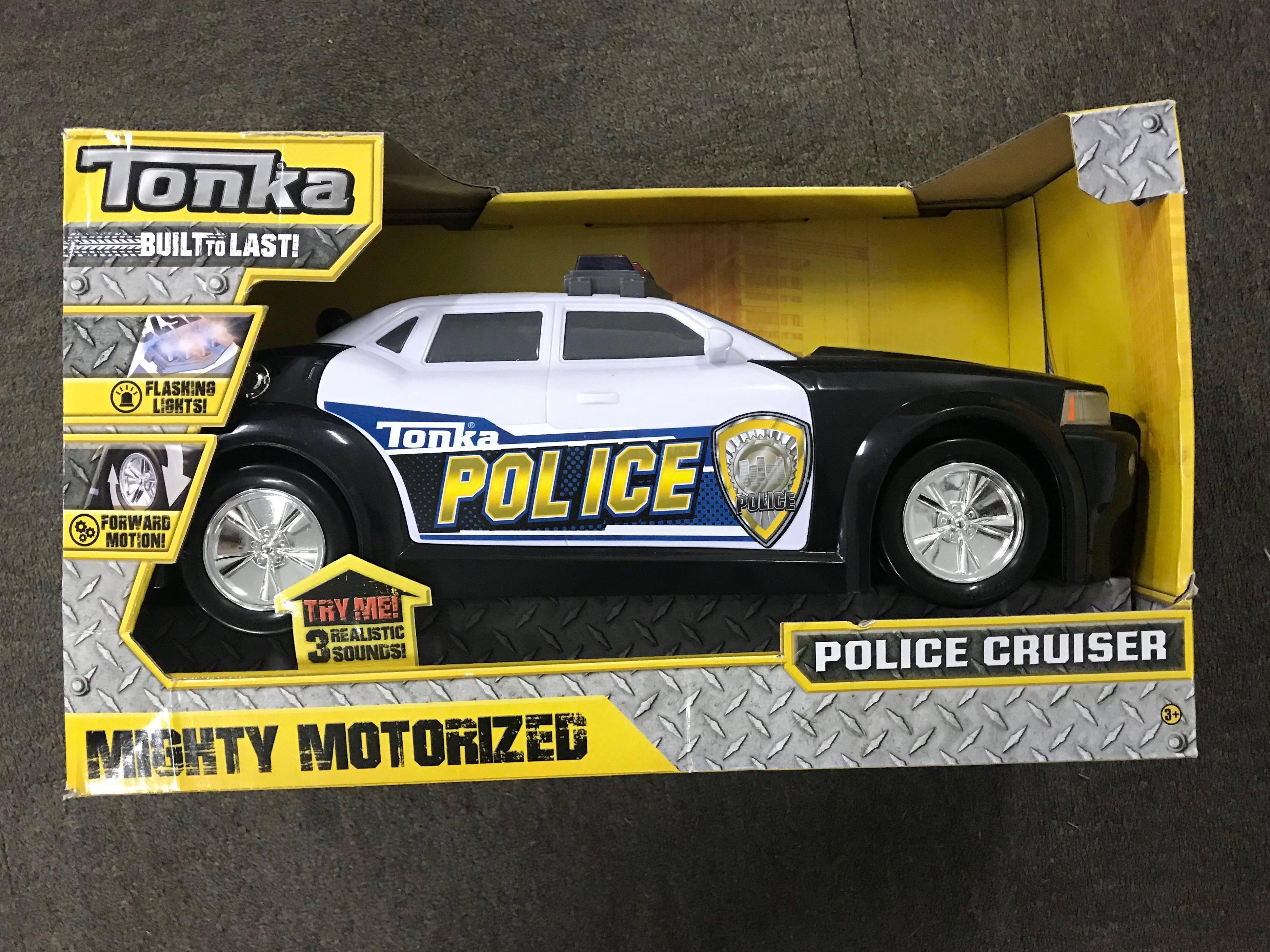 tonka motorized police car