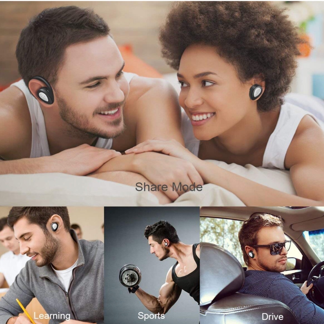 Bluetooth Headphones Losei Dual Wireless Earbuds True Mini Twins