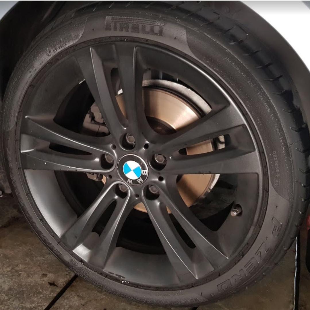 Bmw 18 Inch Rims With Pirelli Car Accessories Tyres Rims On Carousell