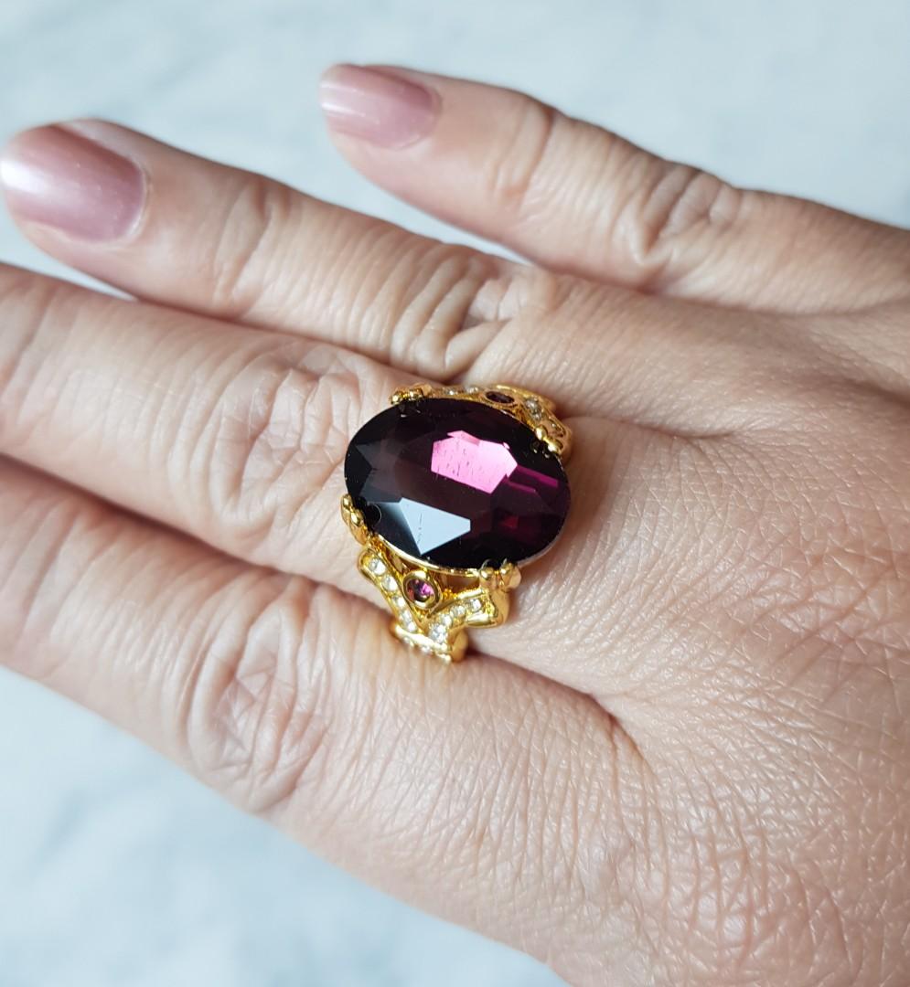 Amethyst Ring, Designer Ring, Handmade Ring, Boho Ring 925 Solid Sterling  Silver Ring Custom3.5 | Purple gemstones rings, Women rings, Amethyst  statement ring