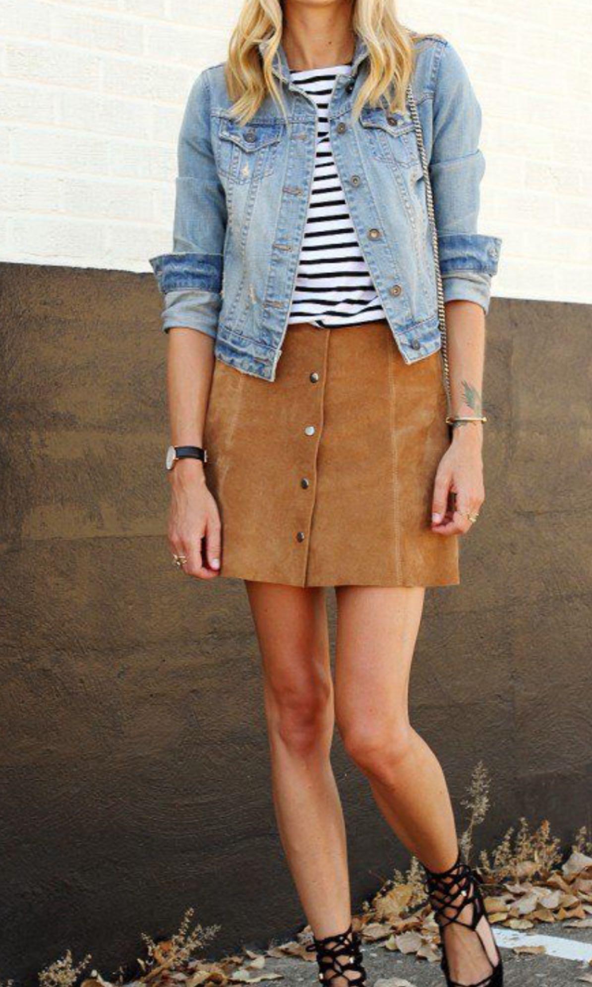 H and m suede skirt shop
