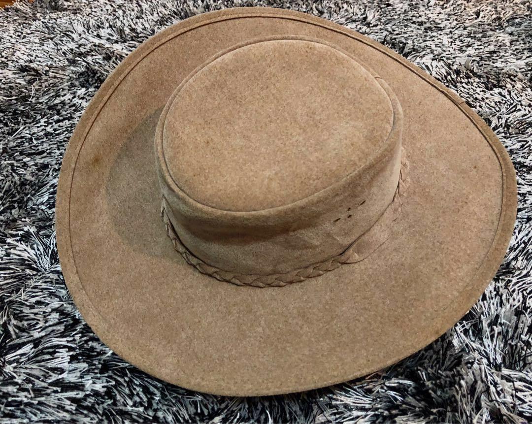 kangaroo skin hat