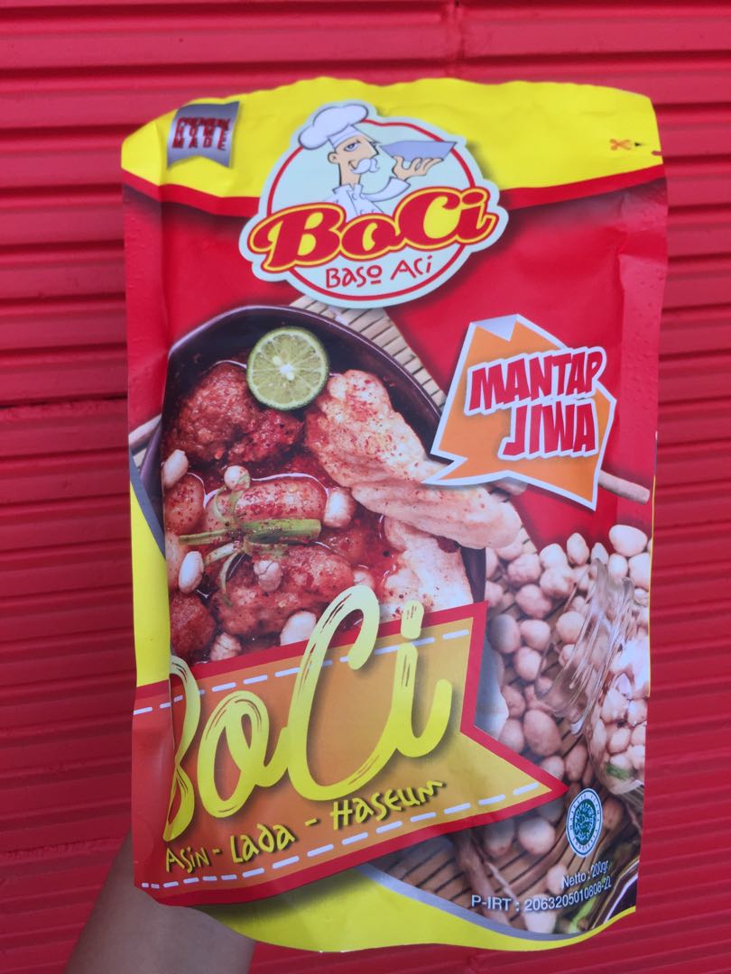 Boci Bakso Aci Mantap Jiwa Makanan And Minuman Makanan Instan Di