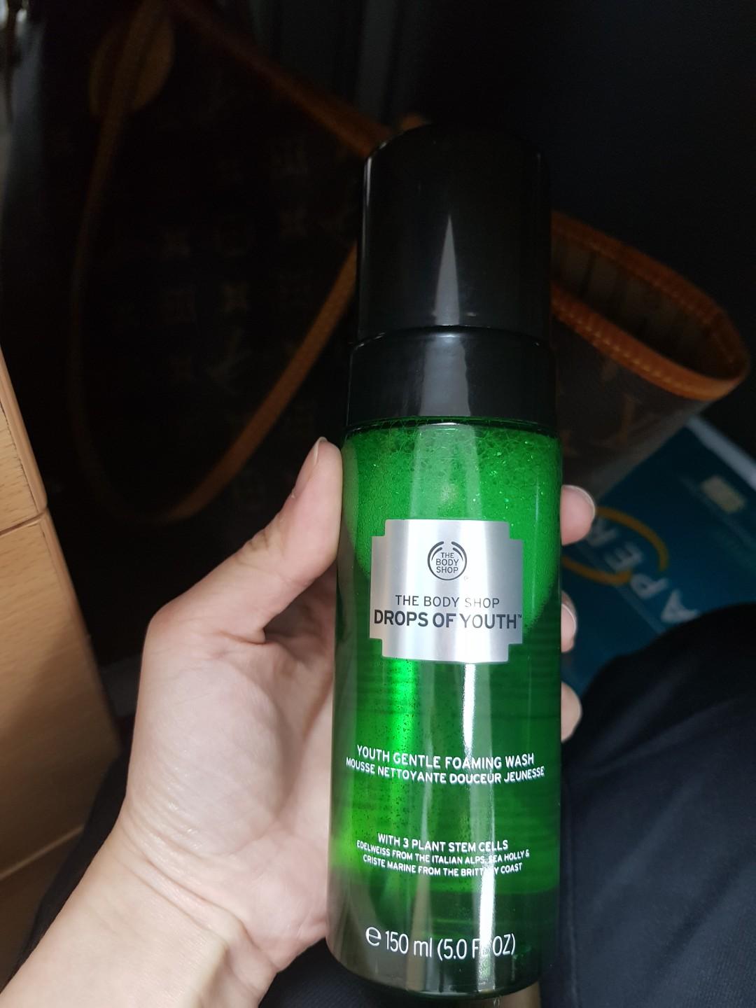 drop of youth face wash