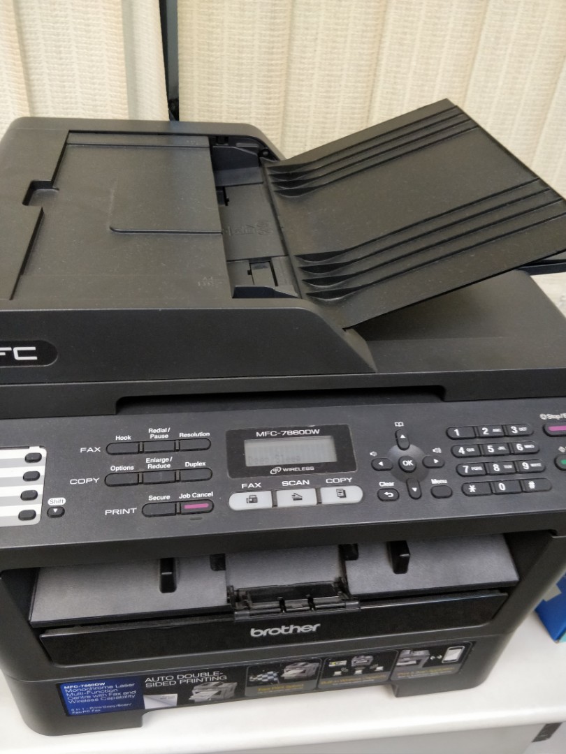 Brother MFC 7860DW printer fax scanner 打印機 影印機 傳真 掃描器, 電腦＆科技, 打印機及影印機