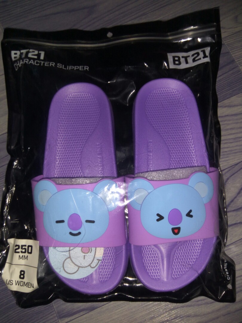 BT21 Koya slippers, Hobbies \u0026 Toys 