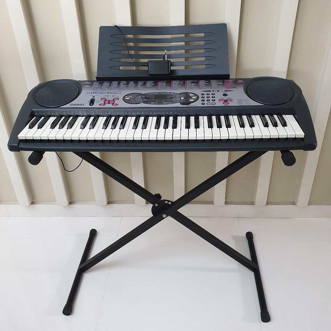 CASIO LK35 61key Lighted Electrical Keyboard, Hobbies & Toys, Music