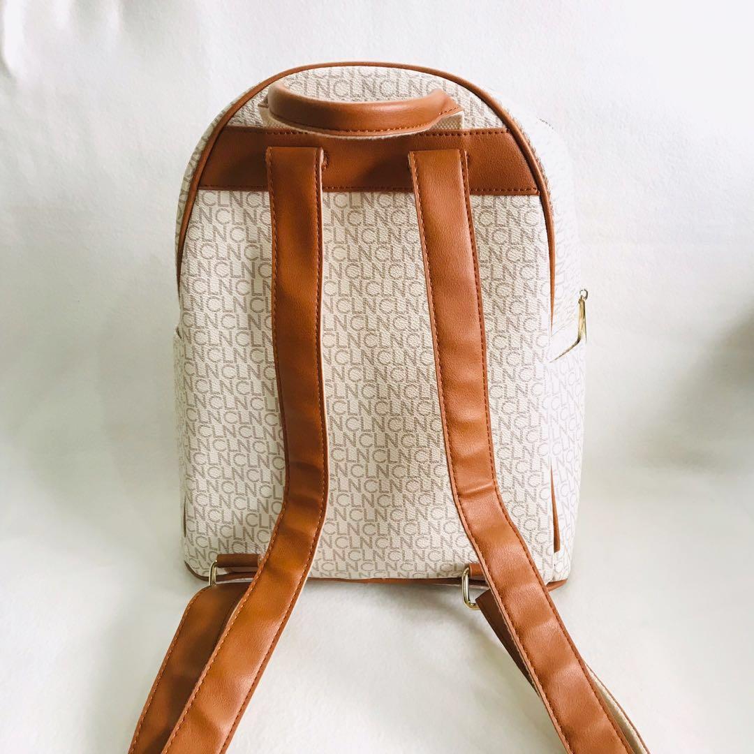 Classy Large Backpack in White by CLN, Luxury, Bags & Wallets on