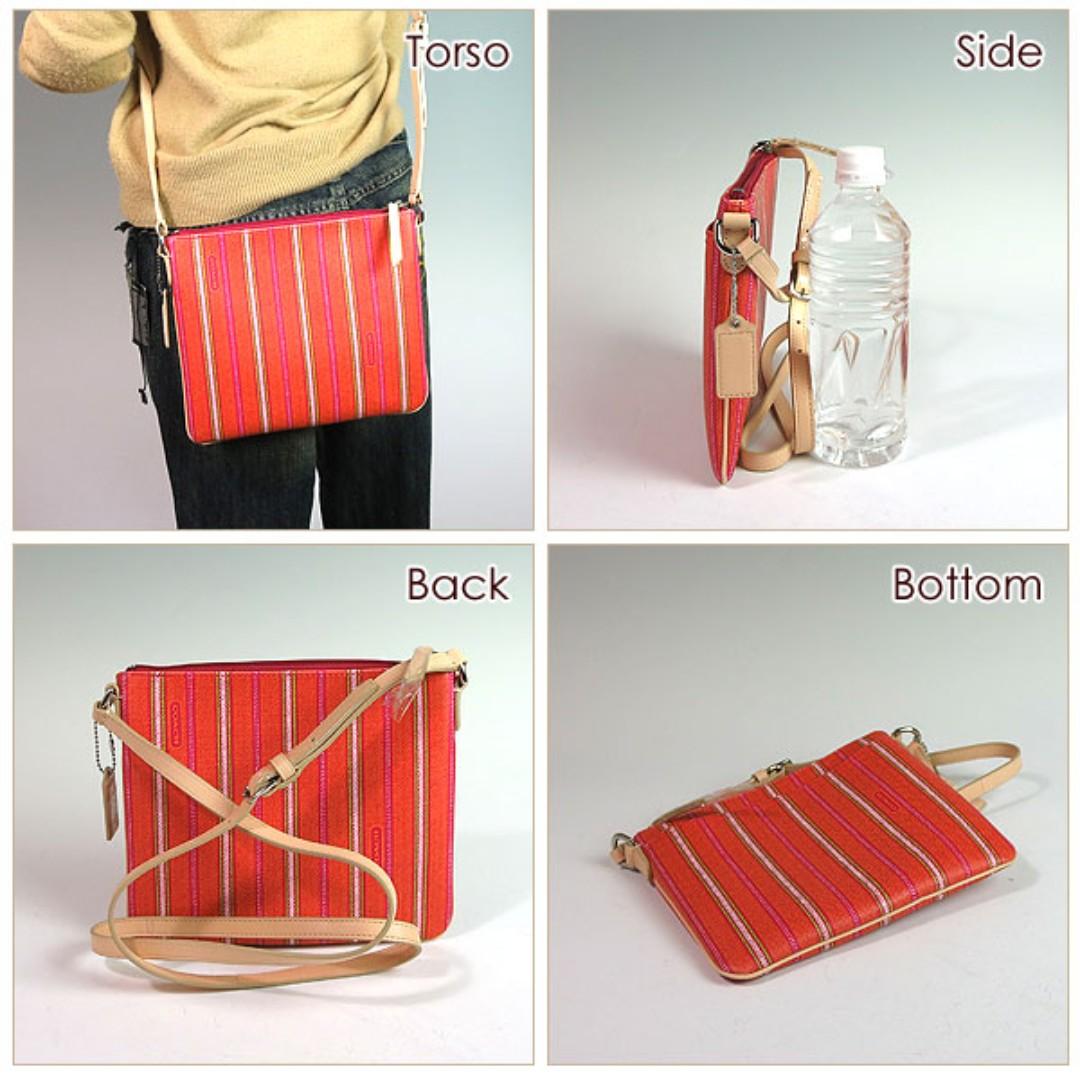 Coach legacy weekend ticking stripe shop