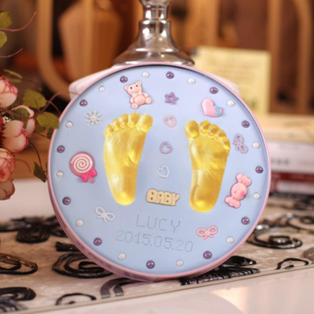 baby print clay